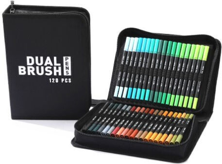 Μαρκαδόροι Σχεδίου Multicolor 0.5mm Σετ 120 χρώματα