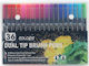 Μαρκαδόροι Σχεδίου Multicolor 0.4mm Σετ 36 χρώματα