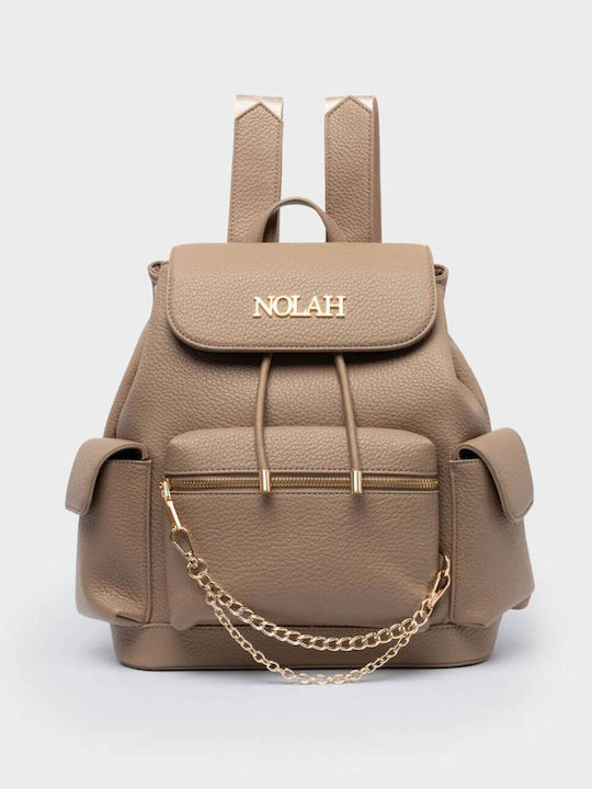 Nolah Tasha Women's Backpack Light Beige