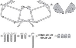 Kappa Moto Σχάρα για Honda Africa Twin CRF1100L / CRF 1100L Africa Twin '20-'23 Kappa Moto Σχάρα για Honda Africa Twin CRF1100L / CRF 1100L Africa Twin '20-'23