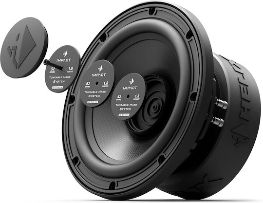 Helix Q430802 Subwoofer Αυτοκινήτου 8" 750W RMS