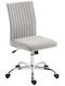 HomCom Office Chair With Adjustable Arms Grey