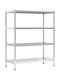 HomCom Ραφιέρα Κουζίνας Ασημί 91x40x108cm