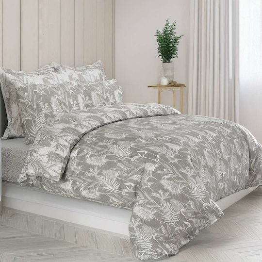 Espree Sheet Sets Double 200x270cm. Grey 4pcs