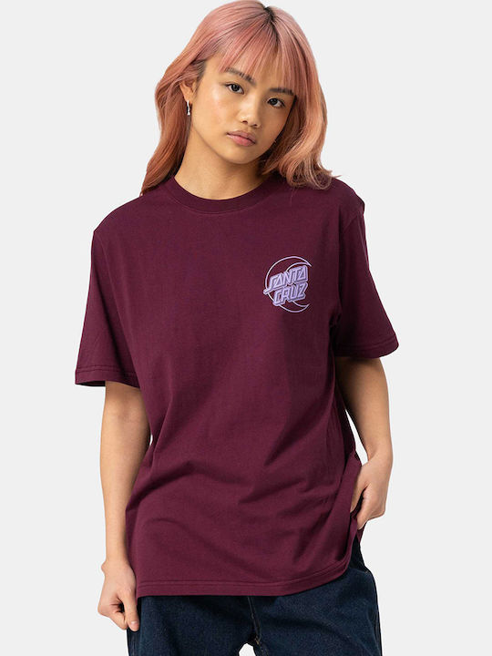 Women's Burgundy T-shirt