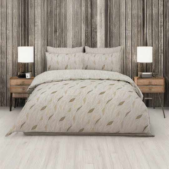 Espree Set Cearșafuri Single cu Elastic 100x200+35cm. Bej 3buc