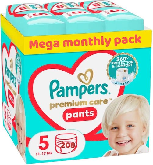 Pampers Diaper Pants Premium Care Monthly Pack for 12-17kg