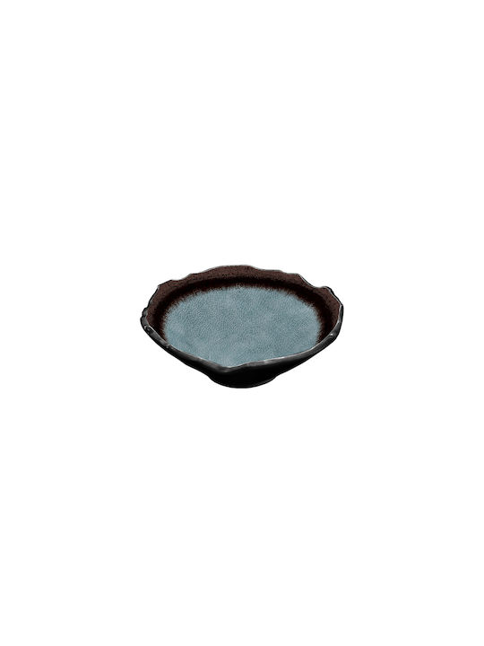 Novatex Serving Bowl Round made of Melamine Brown with Diameter 23.2cm