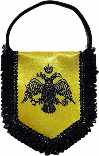 Flagge von Byzanz mit Bangs 11x9cm