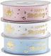 Happy Birthday Ribbon Light Blue