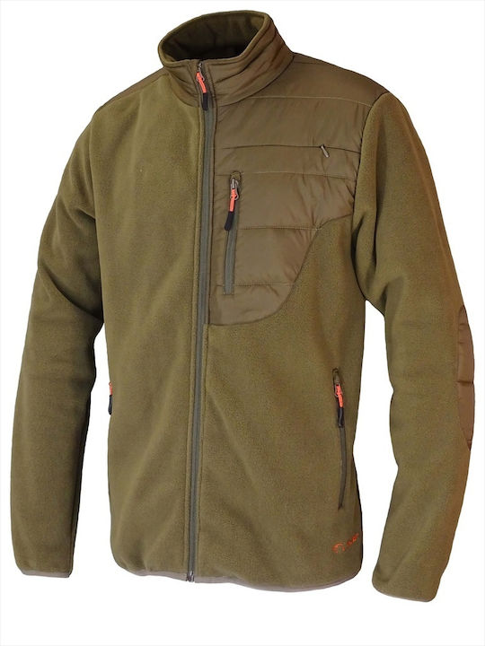 Benisport Croscat Ζακέτα Fleece Χακί Benisport Croscat Ζακέτα Fleece Χακί