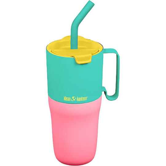 Klean Kanteen Rise Pahar Termos 768ml Turquoise Kaleidoscope