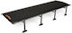 Himalaya Folding Guest Bed Campaign Single Black 190x65x30cm