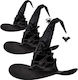 Carnival Hat Black for Halloween 3pcs