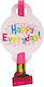 Set 6 Happy Everyday Blowouts Flippy Party 20 x 17 cm Mehrfarbig