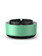 Cenușare Multifuncțională Absorbție Flippy Încărcare Usb Purificator Aer Absorbție Fum Cenușare 14,5 X 14 X 7,5 Cm Verde