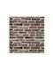 Set 10 Wandsticker Flippy Selbstklebend 70 X 77 Cm 4 Mm Dicke Bedeckte Oberfläche 5,3 Qm PVC Rote Ziegelmuster Ziegelrot
