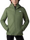 Quest Insulated Women's Lifestyle Jacket Waterproof for Winter with Hood Khaki