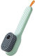 Perie Curățare Pantofi Recipient Detergent Flippy Perie Multifuncțională Pantofi Spălare Peri Moi Fără Deteriorare 17,3 X 4,5 X 6 Cm Culoare Verde