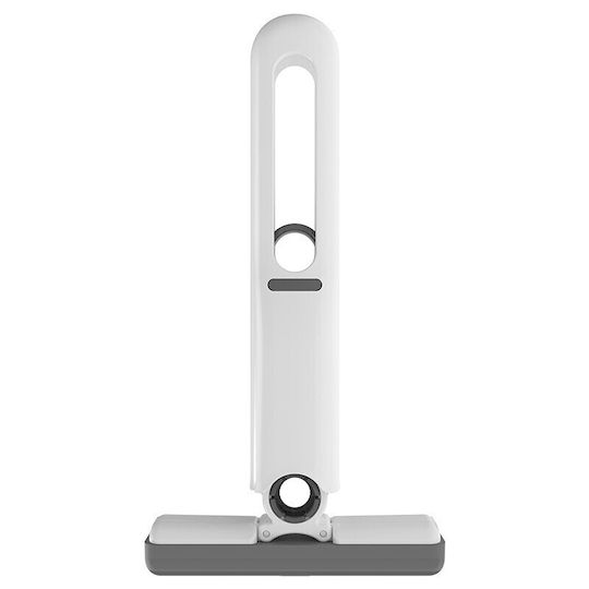 Flippy Hand Mop Sistem Mini-portabil Cu Stoarcere Manuală Dispozitiv De Curățare Absorbant Burete PVA 29,5 X 15,5 Cm 2 Rezerve Alb