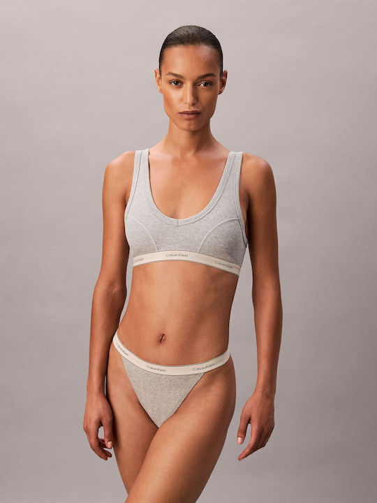 Calvin Klein Femei Sutien sport Grey Heather