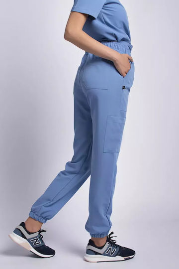 Numascrubs Women's Light Blue Medical Pants