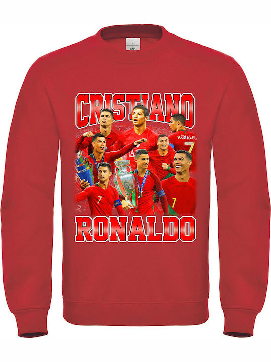 Gildan Детски Суичър Red