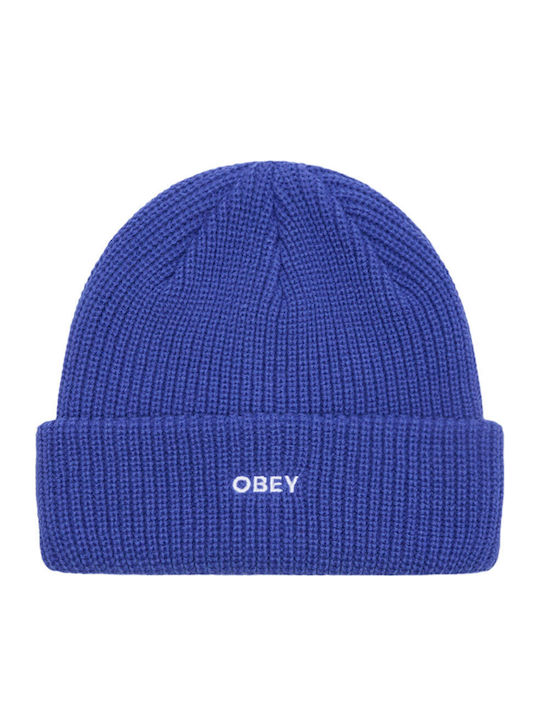 Future Beanie Masculin Căciulă Tricotat în culoarea Albastru