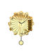 Wall Clock 332cdc1121 39x50cm Gold Wallity MDF Acrylic