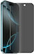 Privacy Full Face Tempered Glass Μαύρο (iPhone Air)