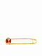 Ios Child Safety Pin made of Gold 14K for Girl