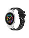 Strap Silicone Silver (Huawei Watch GT2 / GT3 (42mm) / GT3 Pro (43mm))