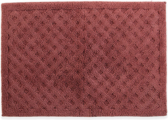 Nef-Nef Homeware Πατάκι Μπάνιου Βαμβακερό Premium Rose 60x90εκ.