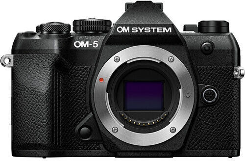 Olympus OM-5 Mark II Mirrorless Φωτογραφική Μηχανή Body Μαύρη