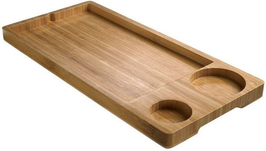 Βάση Σερβιρίσματος 3 Θέσεων Bamboo 43x20x2.4cm 33248 S40