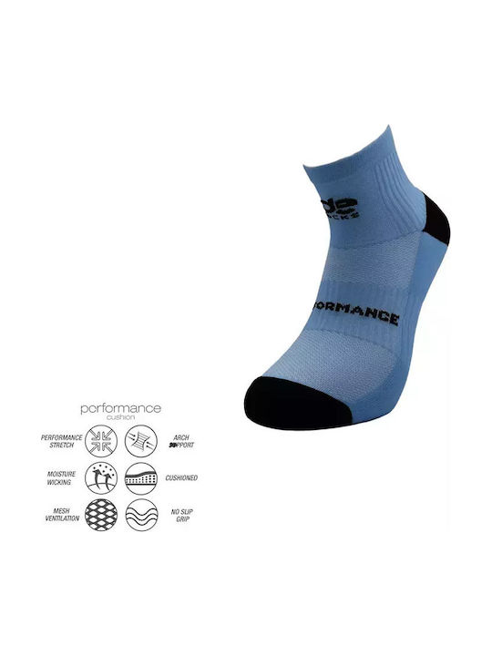Desocks Running Κάλτσες Μπλε 1 Ζεύγος