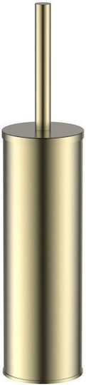 Karag Artemis Metallic Toilet Brush Gold