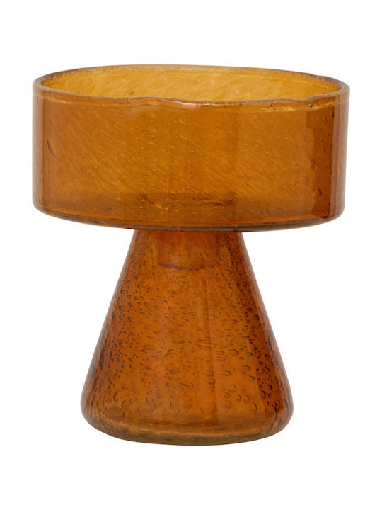 Glass Candle Holder Cody Inca Gold Ø 13 X 14 cm Urban Nature Culture Amsterdam