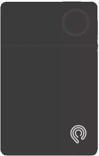 Hyperloq NeoCard Google Find Hub Black Rechargeable