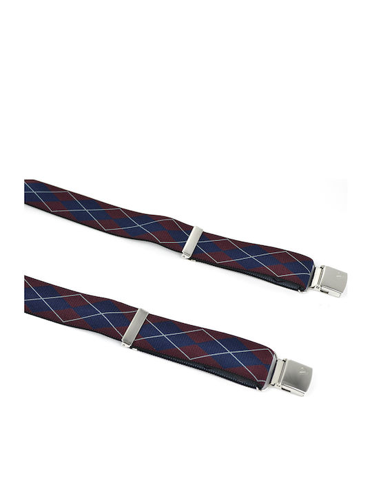 Men's Suspenders 63036.631a Victoria Burgundy