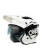 O'Neal Volt Corp White/black V.25 Motorcycle Helmet Jet DOT / ECE 22.06 with Sunvisor