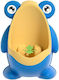 Potty Urinal Frog Blue