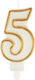 Gold Candle 5
