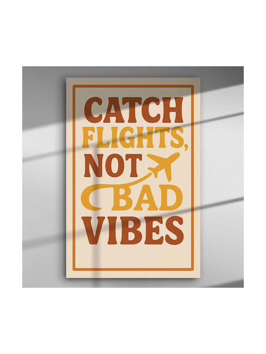 Travel Slogan – Canvas Painting 100 X 67cm