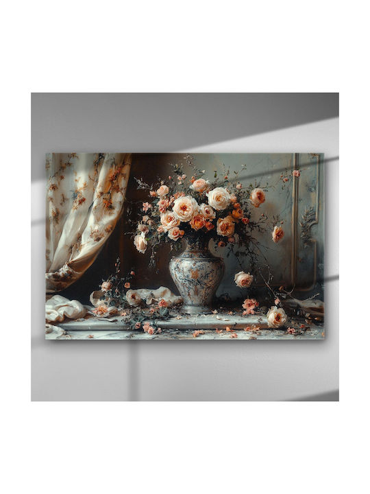 Classic Vase Bouquet – Canvas Painting 67 X 45cm