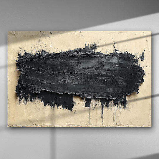 Modern Shadow Abstraction – Canvas Painting 100 X 67cm