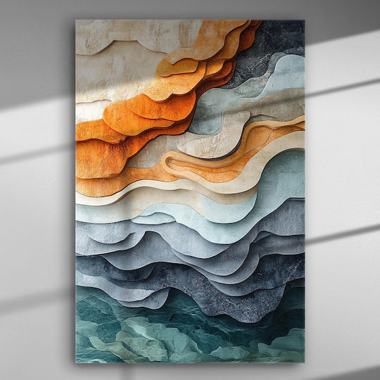 Abstract Art of Color Layers – Canvas Painting 150 X 100cm