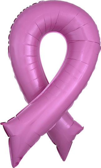 Μπαλόνι Φοιλ Σχήμα Pink Ribbon «σύμβολο Κατά Του Καρκίνου Του Μαστού» 51 X 91 Εκ