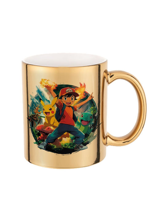 Koupakoupa Ash Ketchum & Pikachu Becher Keramik...
