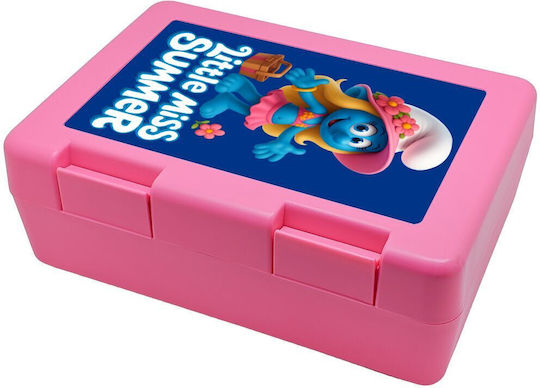 Koupakoupa The Smurfs Πλαστικό Παιδικό Δοχείο Φαγητού 18.5 x 12.8 x 6.5εκ.